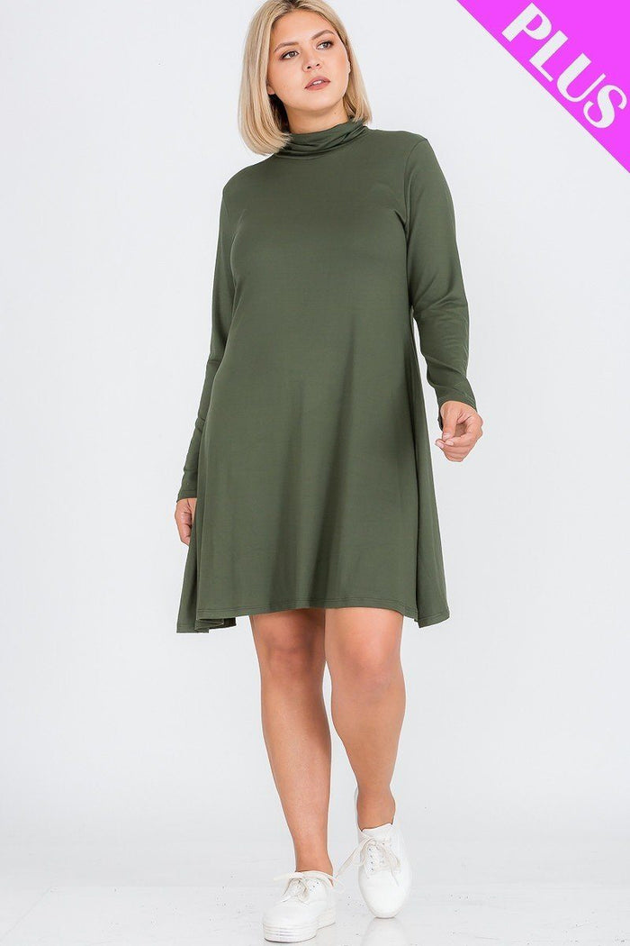 Plus Size Flare Dress