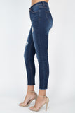 5 Pocket Capri Denim Jeans