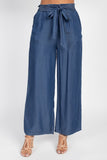 Wide Leg Lyocell Pants