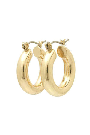 Cute Tube Hoop Earring