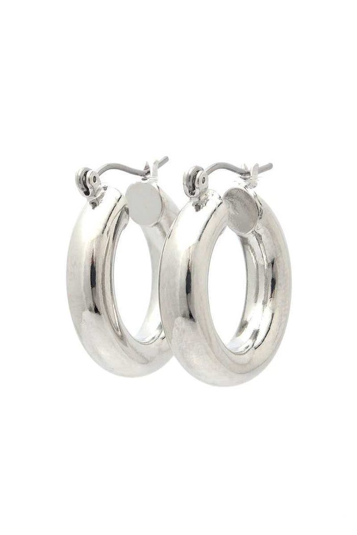 Cute Tube Hoop Earring