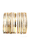 Metal Multi Bangle Bracelet