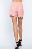 Crochet Lace Woven Short