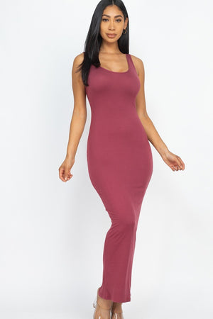 Solid Basic Maxi Dress