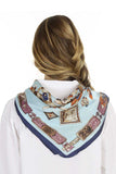 Fashion Belt Print Neck Scarf