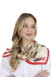 Fashion Belt Print Neck Scarf