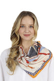 Fashion Pattern Print Neck Scarf