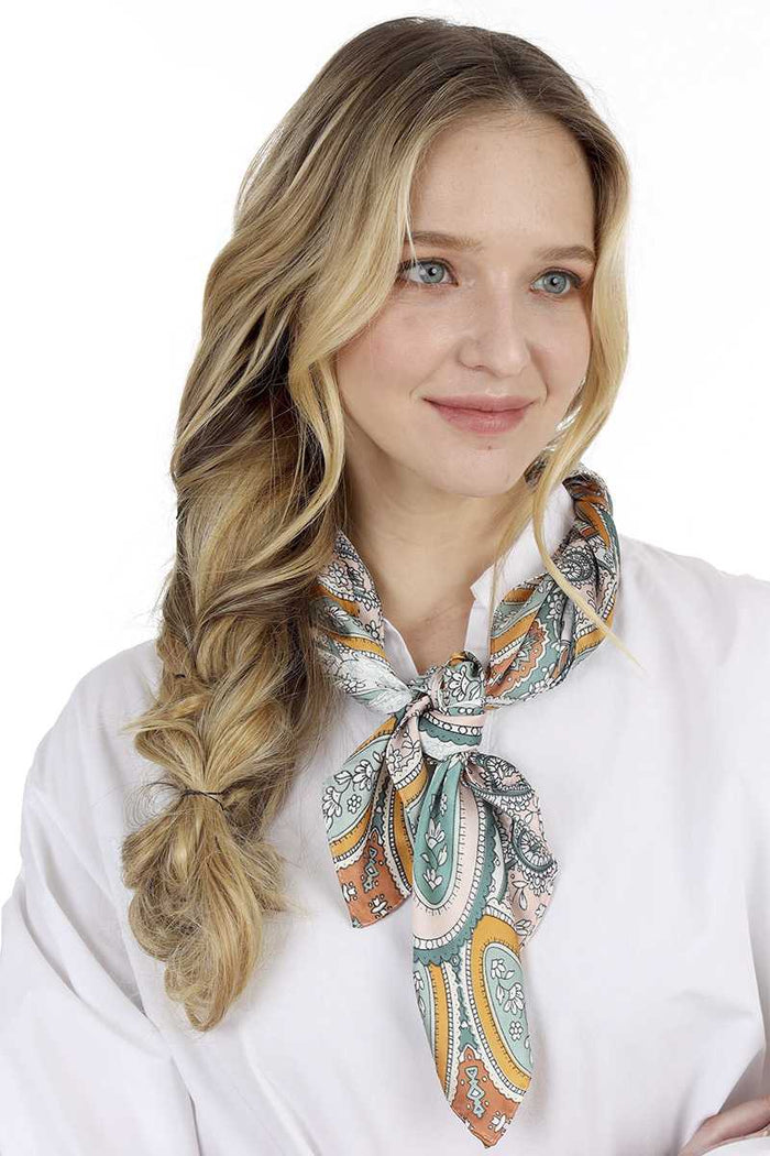 Fashion Pattern Print Neck Scarf