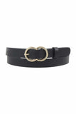 Loop Through Infinity Buckle Skinny Belt