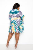 Tie Dye Tunic Dress