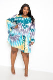 Tie Dye Tunic Dress