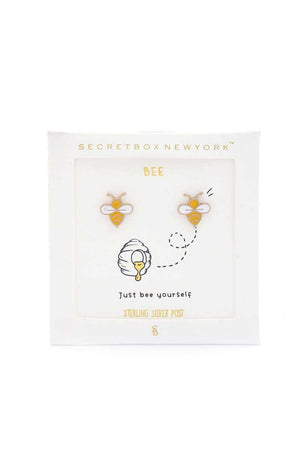 Bee Gold Dipped Earring