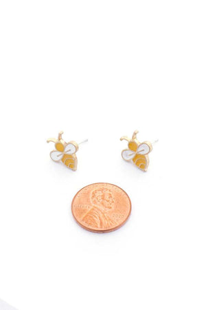 Bee Gold Dipped Earring