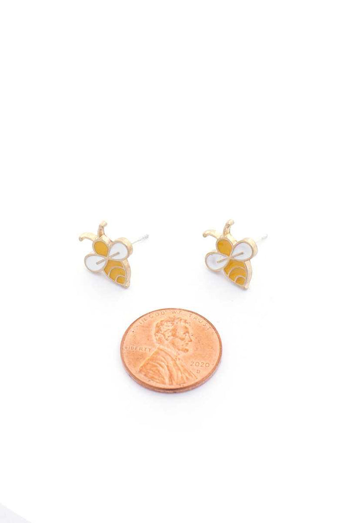 Bee Gold Dipped Earring