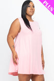 Plus Size Trapeze Tunic Top