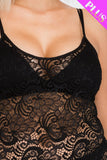 Plus Size Lace Cami Bodysuit